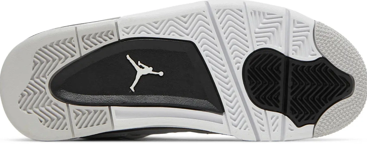 Retro Military Jordan GS Air 4 Black 0812